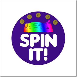 SPIN IT! Posters and Art